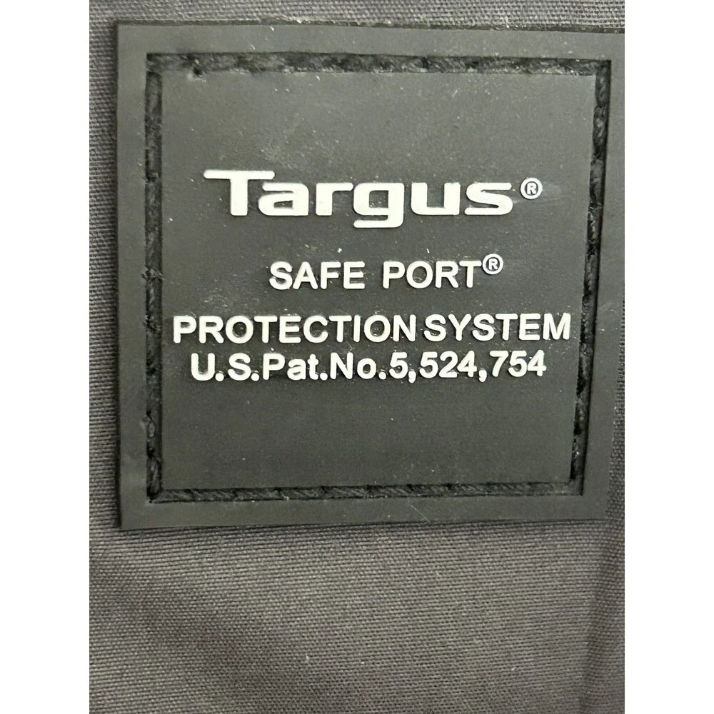 Targus Safe port Protection Laptop Backpack Black Lightweight